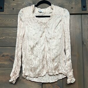 Current air, ruffle blouse, size small